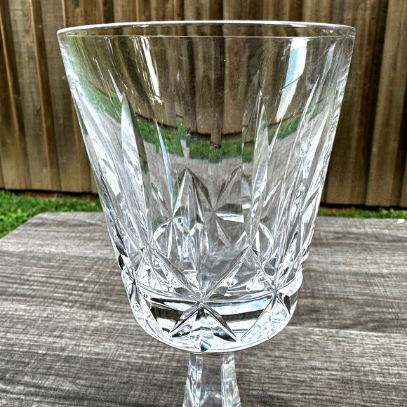 Waterford Crystal Vintage Ireland Rosslare 6.75" Water Goblet-Exquisite - Picture 2 of 5